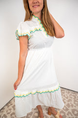 Bloomstep Midi Dress