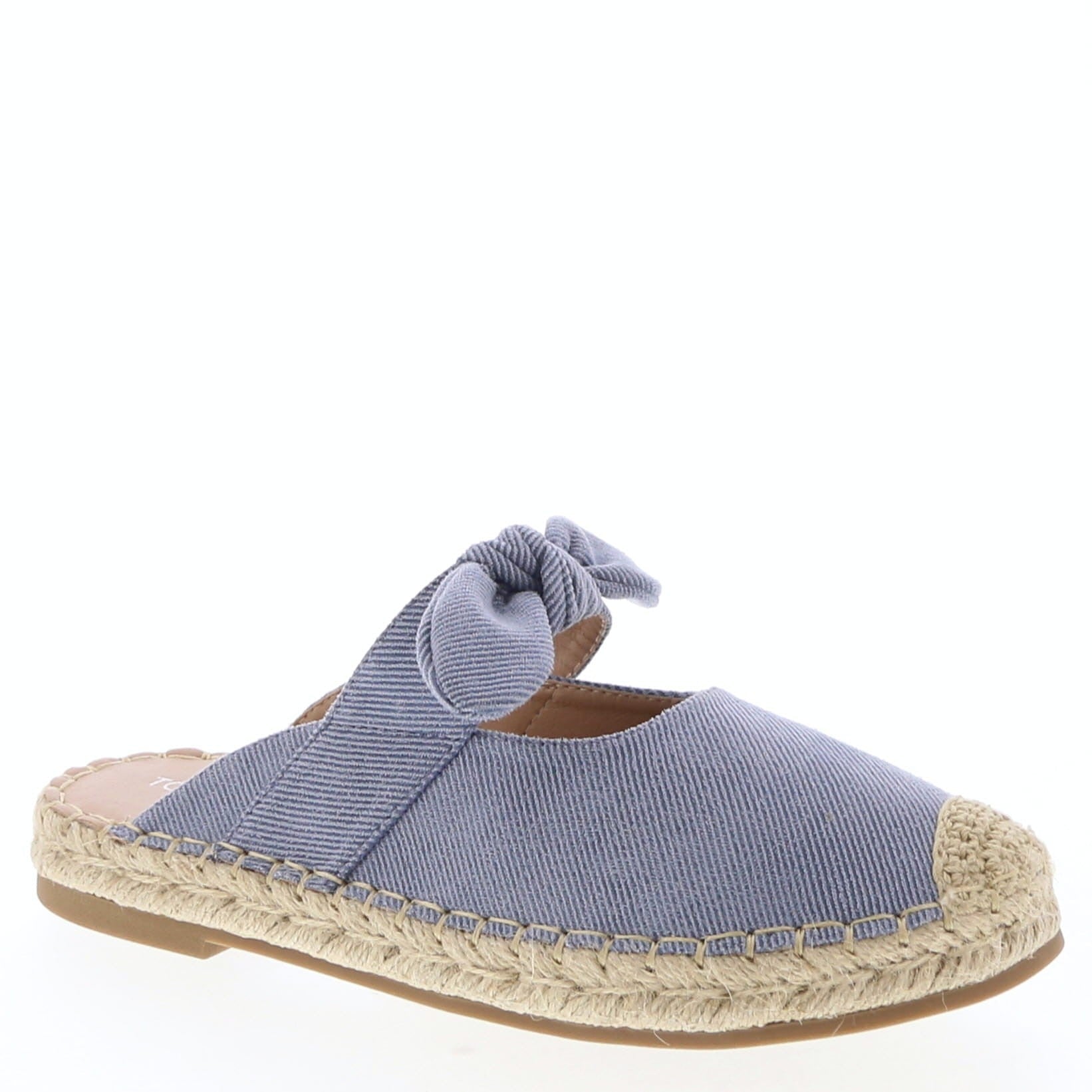 Breezy Charm Bow-Tie Espadrille - Blue Denim