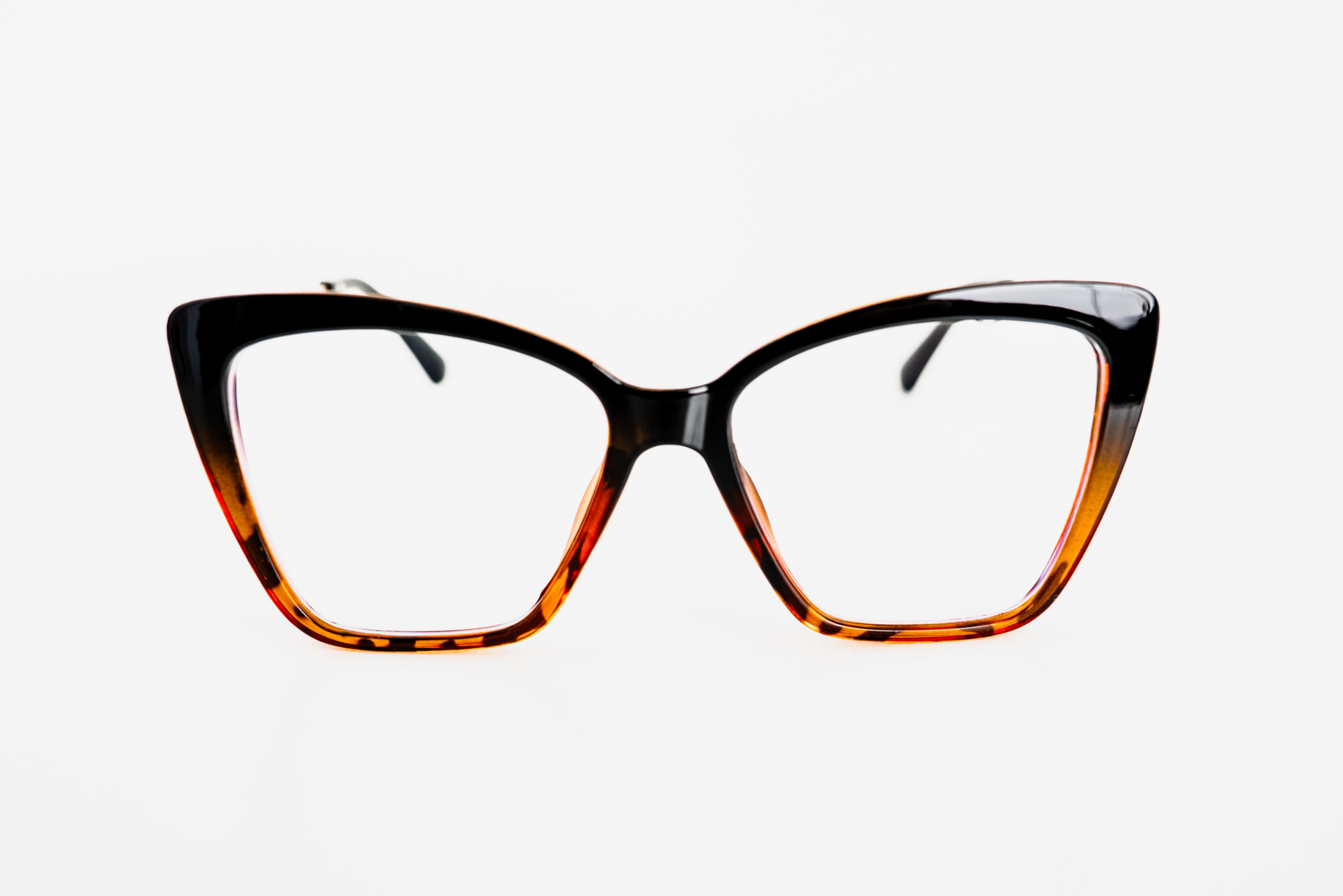 Bold Horizon Cat Eye Frames - Tortoise