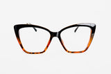 Bold Horizon Cat Eye Frames - Tortoise