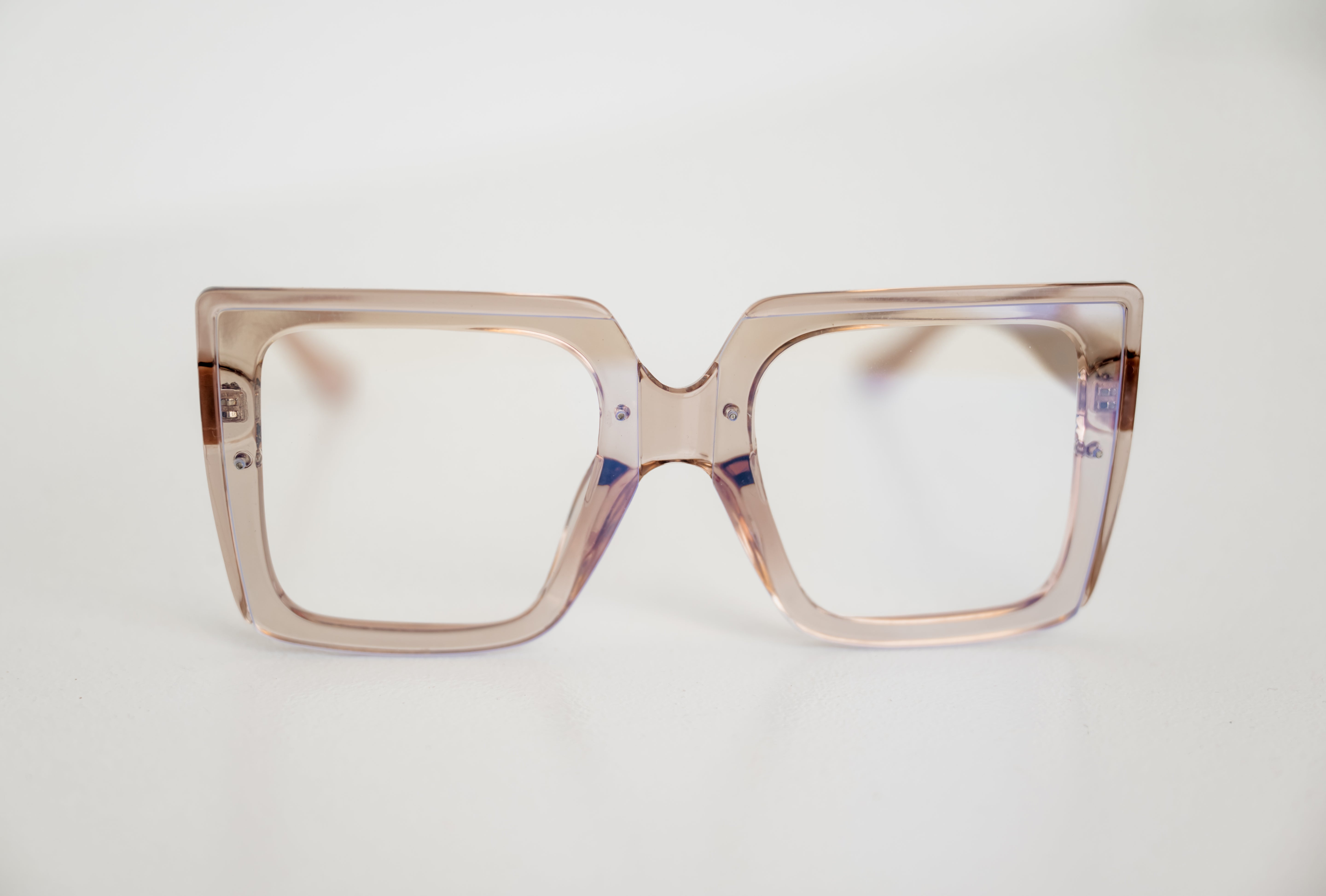 Boss Babe Optical Glasses - Dusty Pink