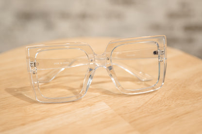 Boss Babe Optical Glasses - Clear *Final Sale*