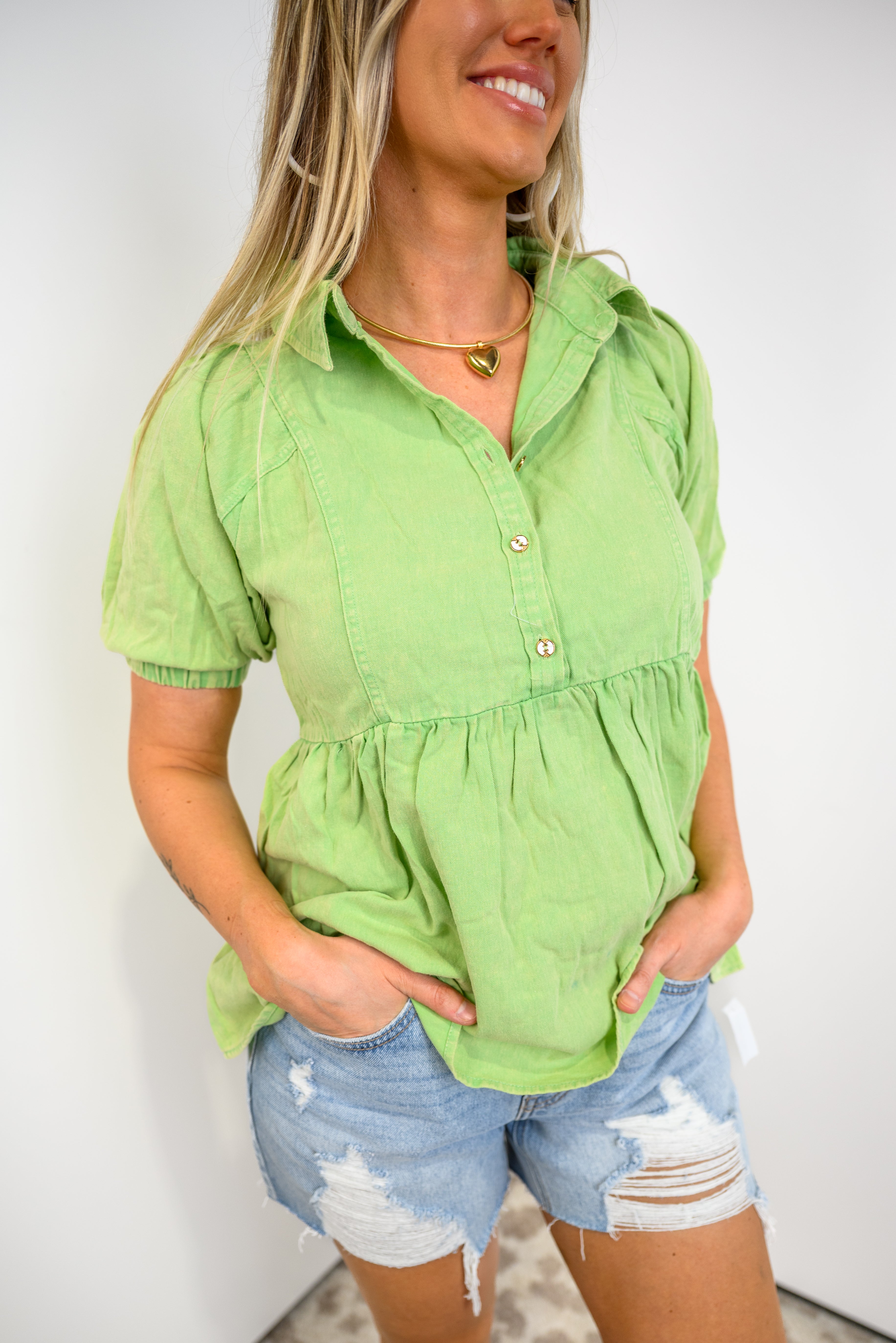 Breezy Puff Sleeve Top