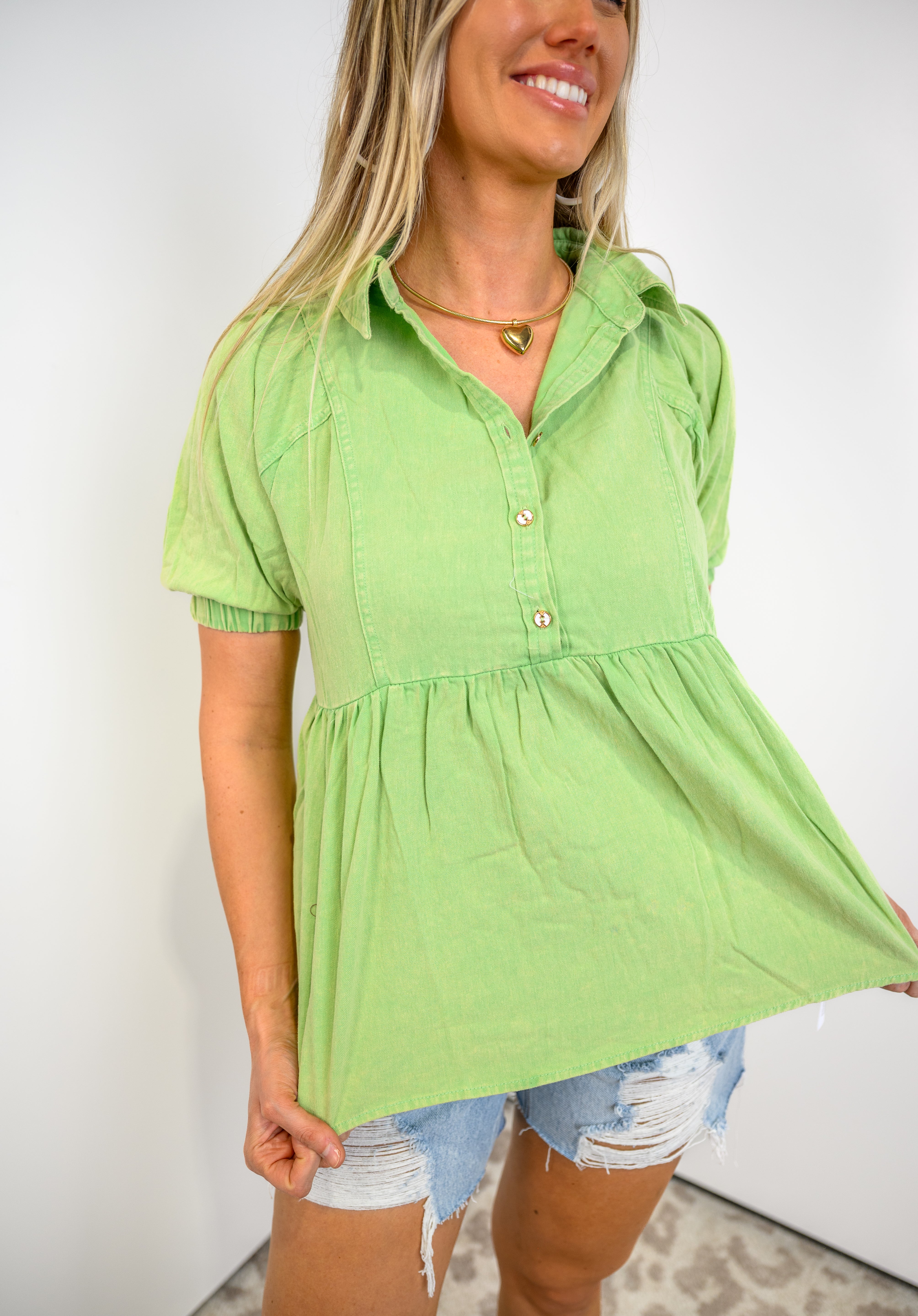 Breezy Puff Sleeve Top
