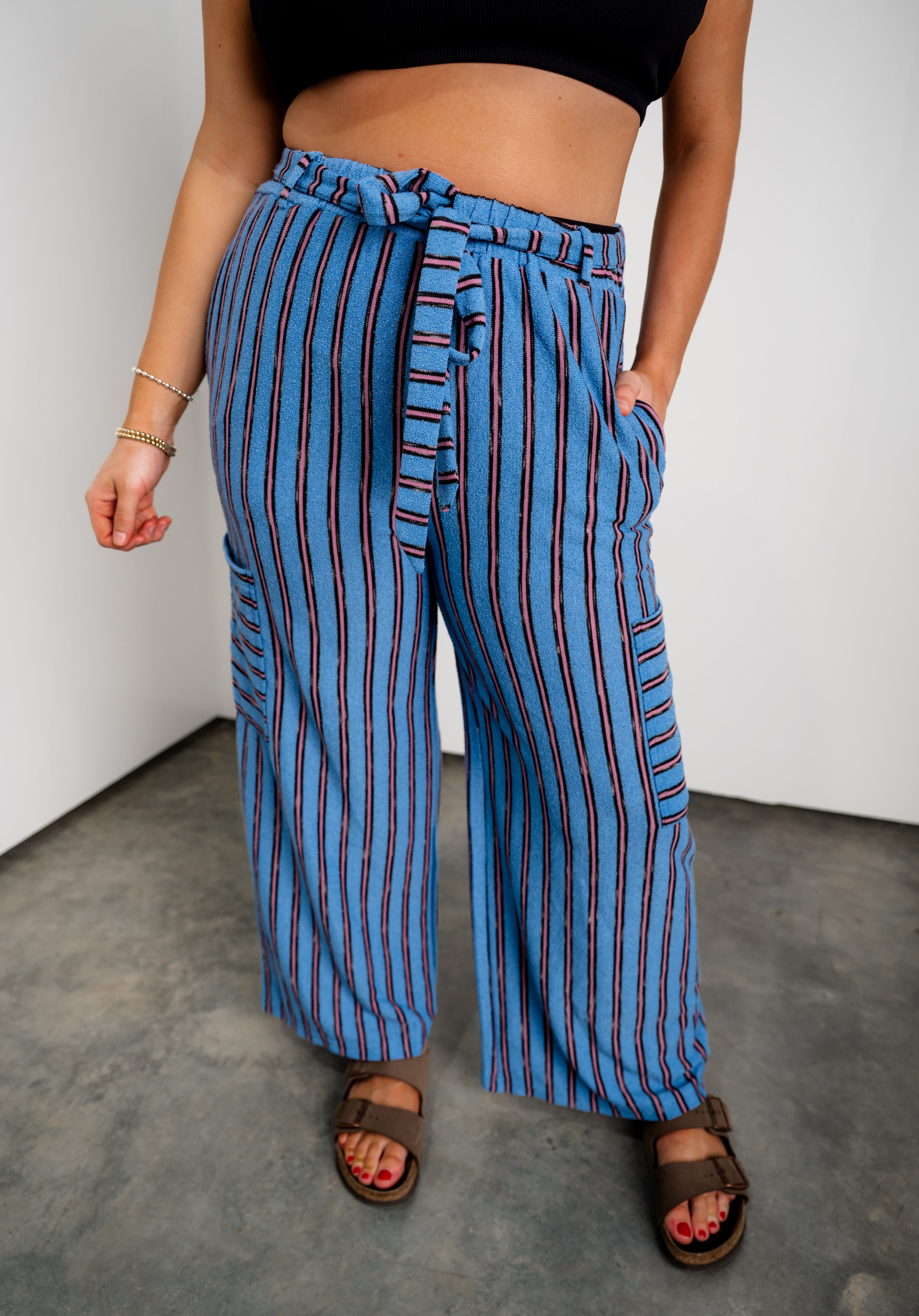 Breezy Lines Lounge Pants