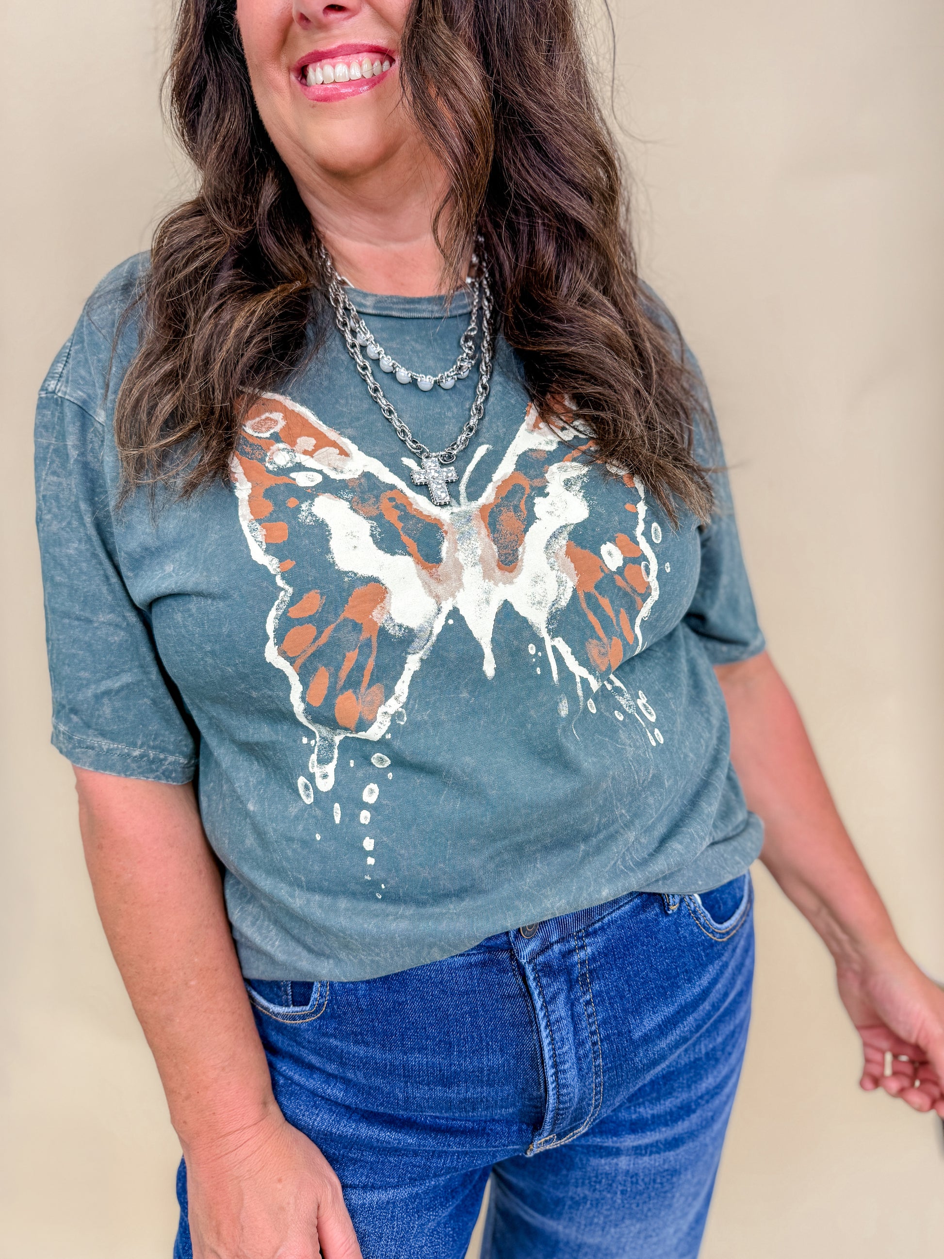Butterfly Graphic Top