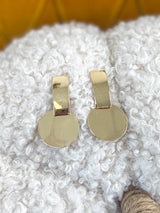Vintage Duo Shape Earrings