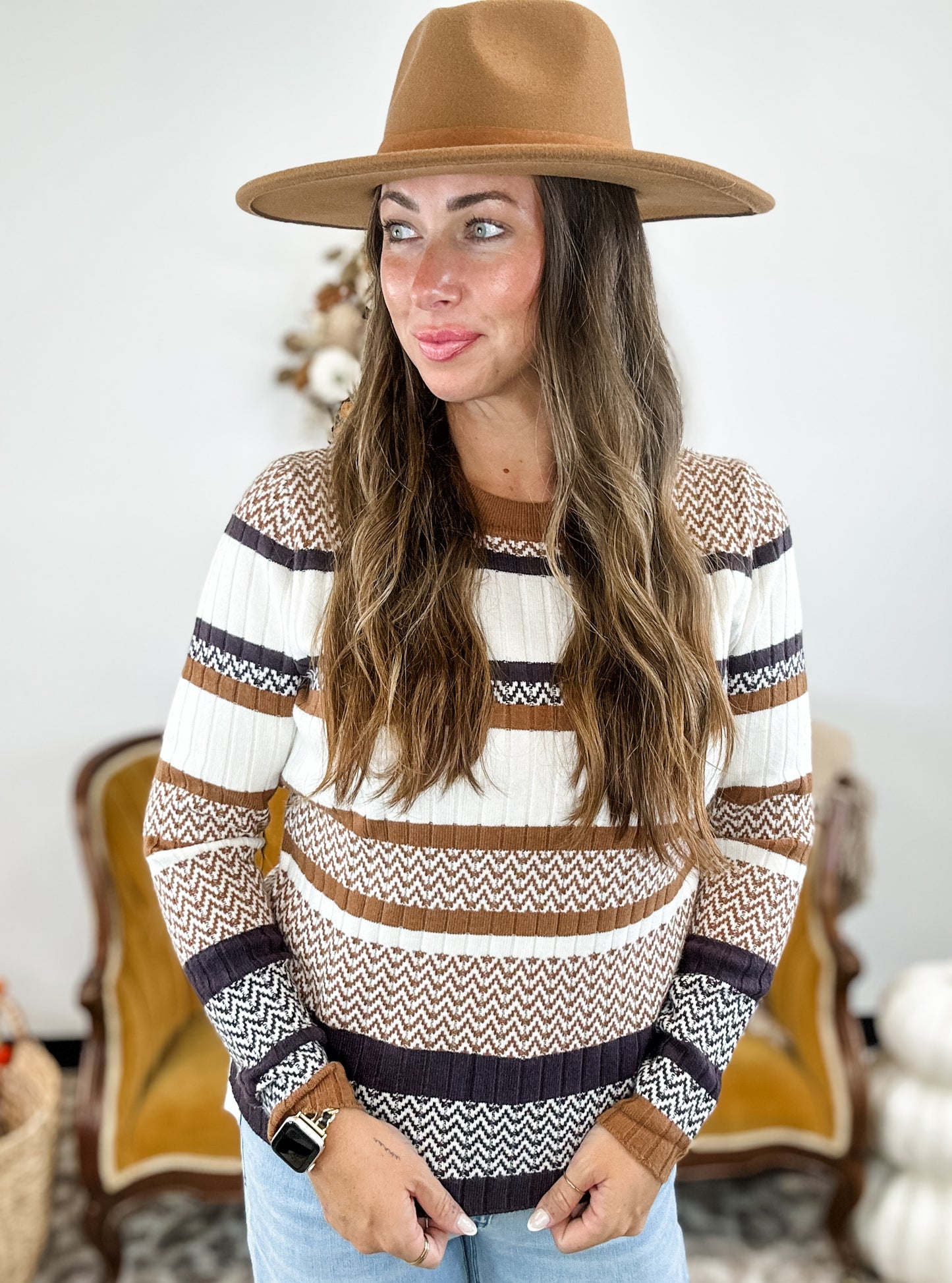 Streetline Sweater Top - EOS Final Sale
