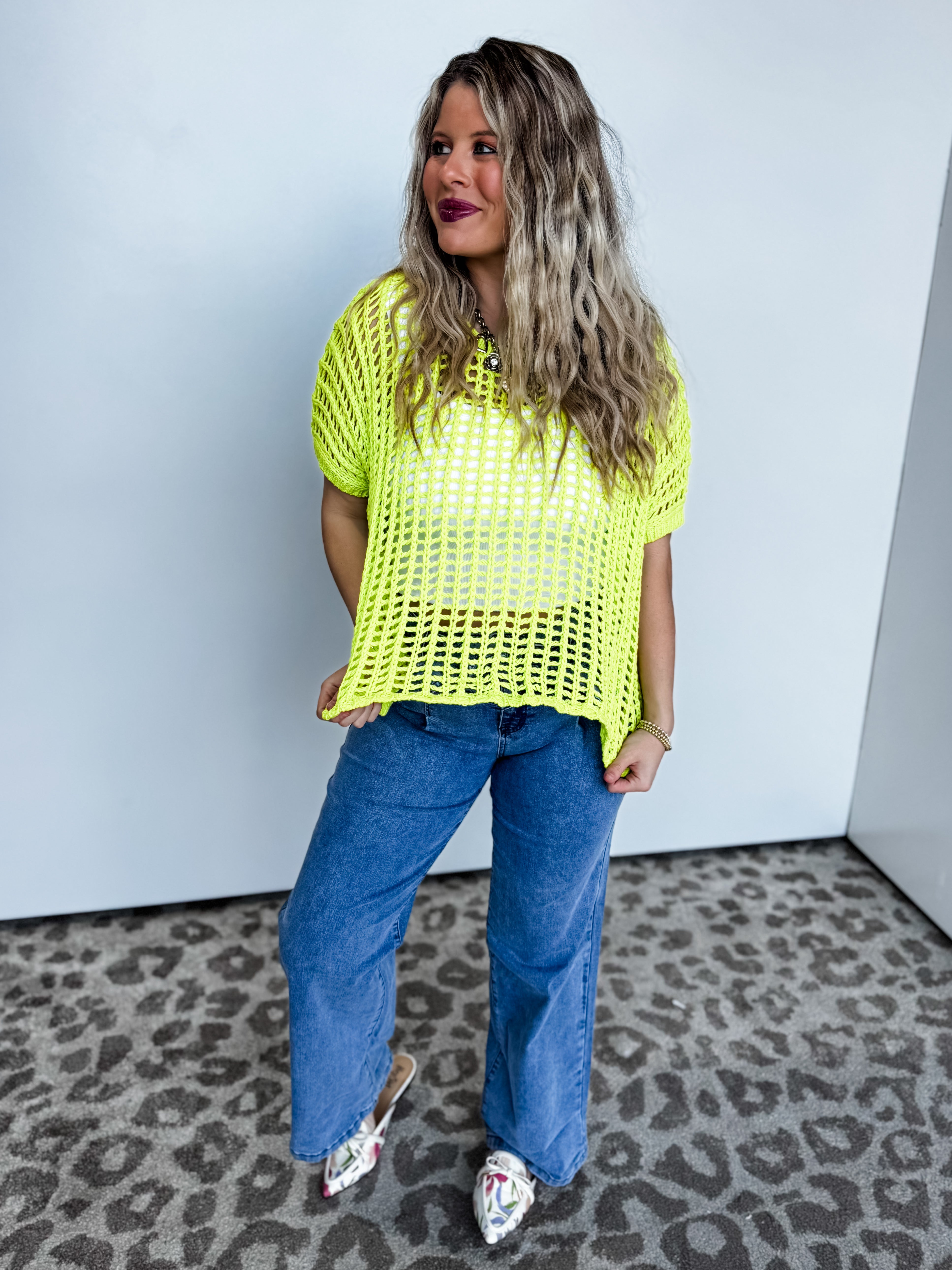 Featherlight Weave Top