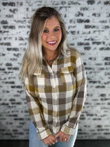 Classic Plaid Western Top