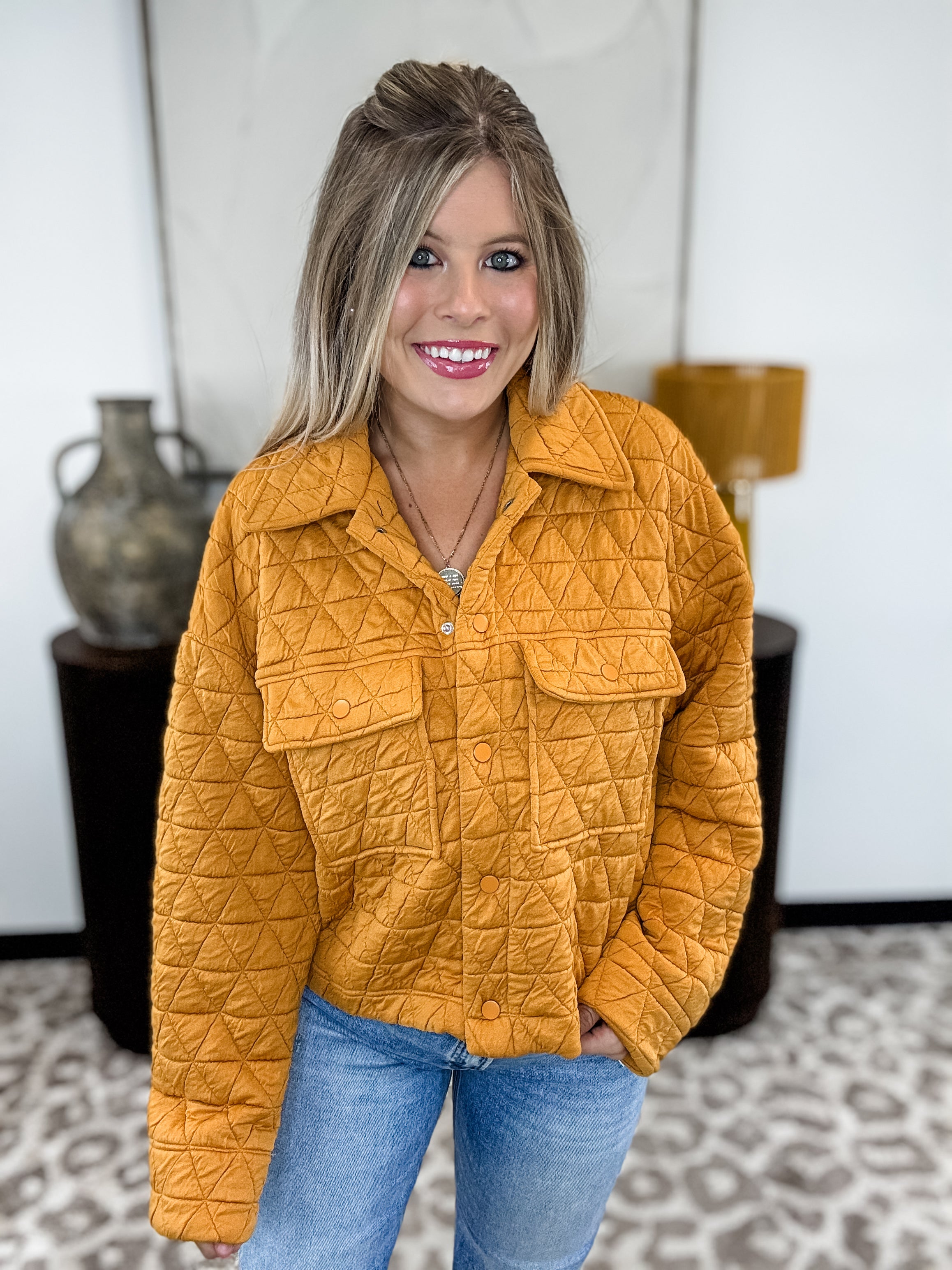 Moss & Thread Jacket - Mustard