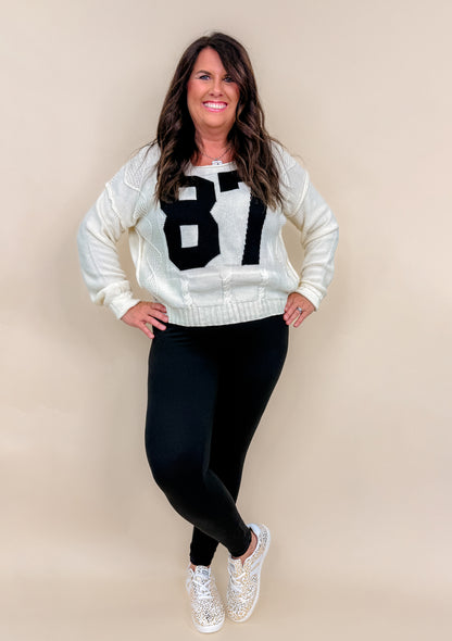 Casual Color Block Round Neck Knited Top