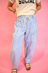 Casual Cool Barrel Denim Pants