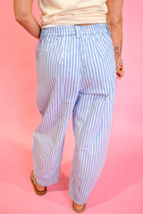 Casual Cool Barrel Denim Pants