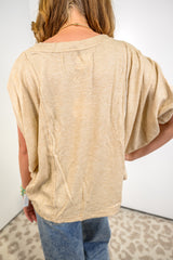 Casual Cozy Pullover - Natural