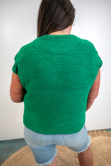 Chill Mode Sweater Vest - K Green