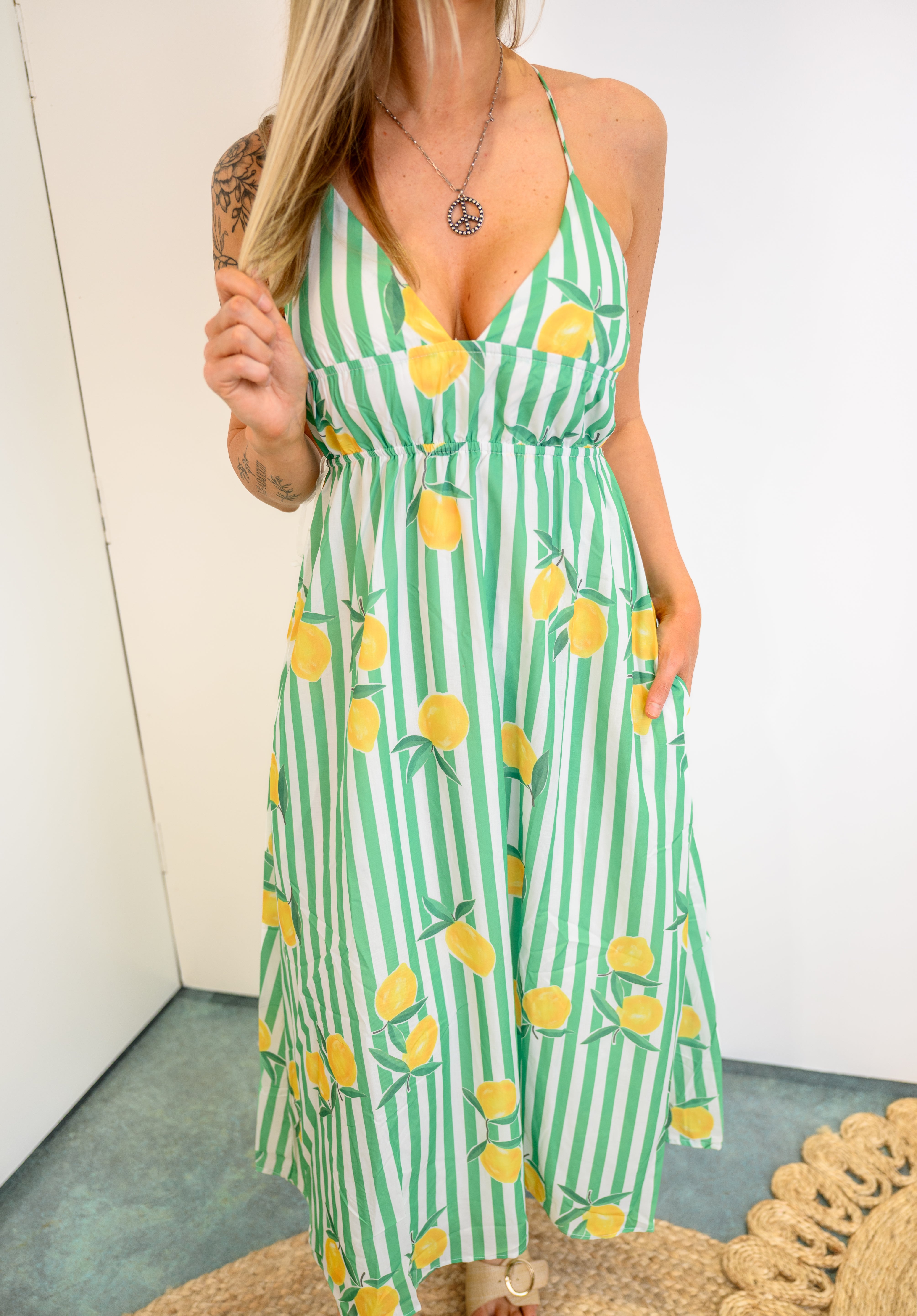 Citrus Bloom Dress