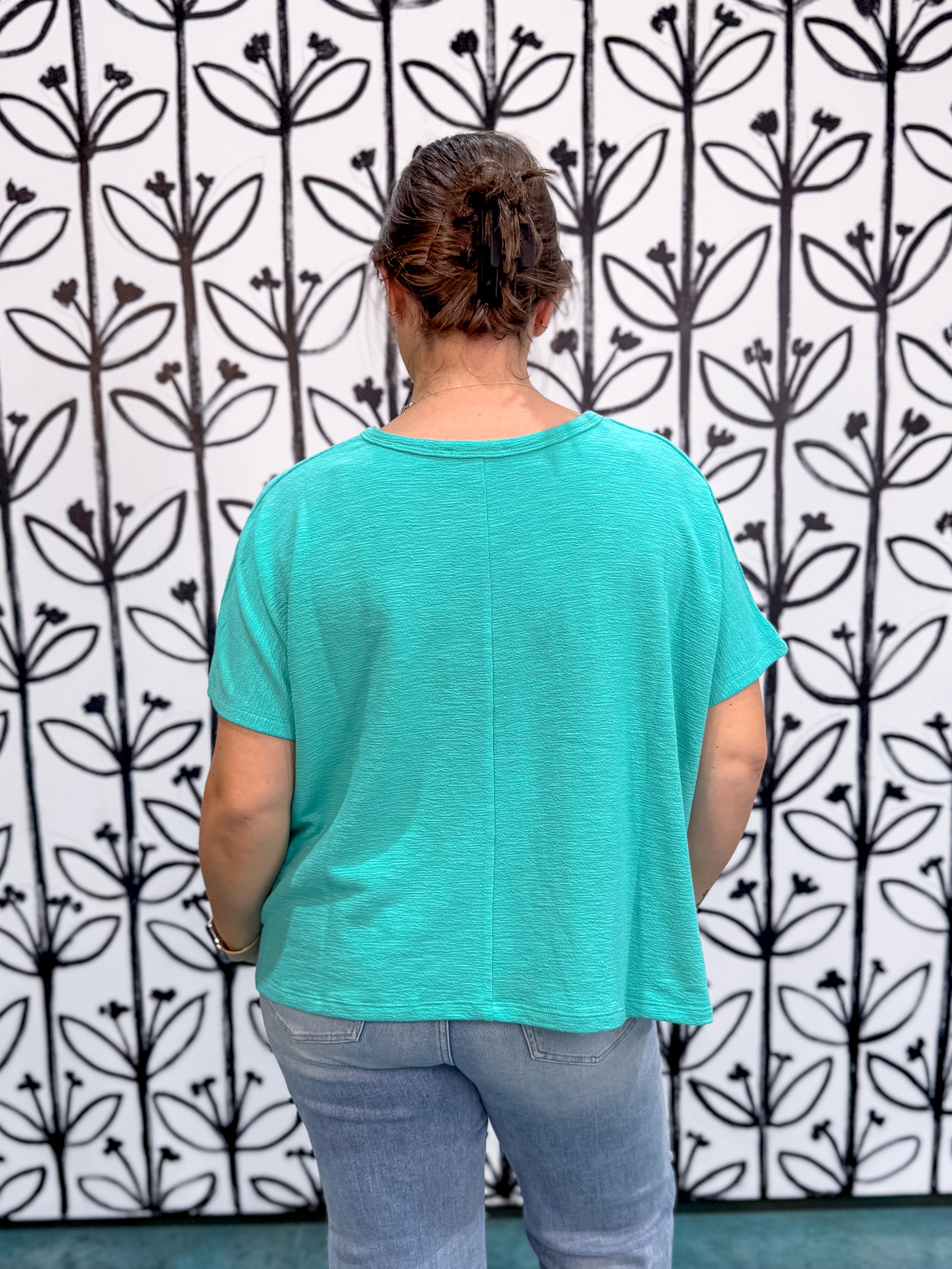Classic Slub Box Tee - Mint DOORBUSTER