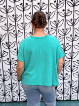 Classic Slub Box Tee - Mint DOORBUSTER