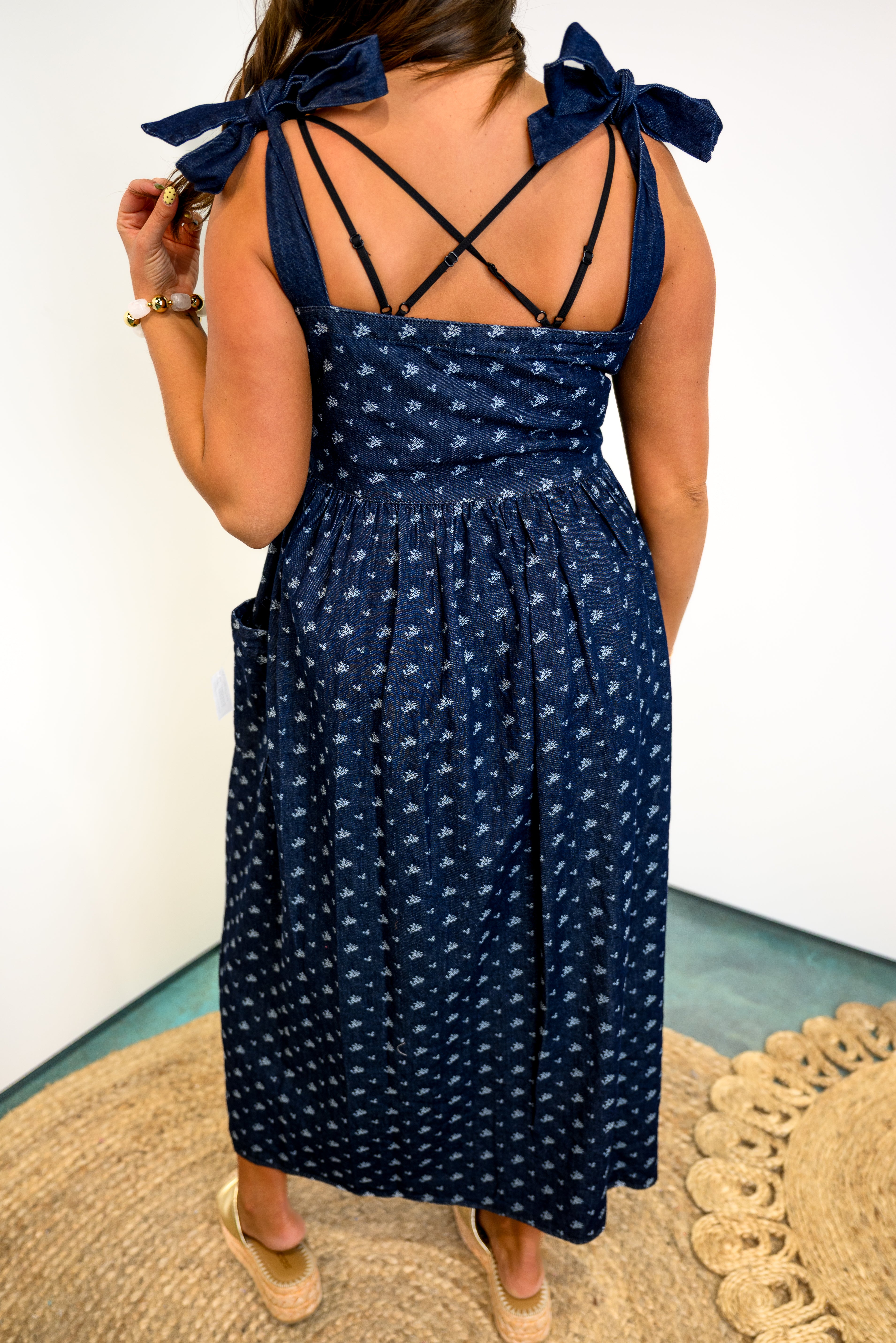 Coastal Cool Denim Dress *Final Sale*