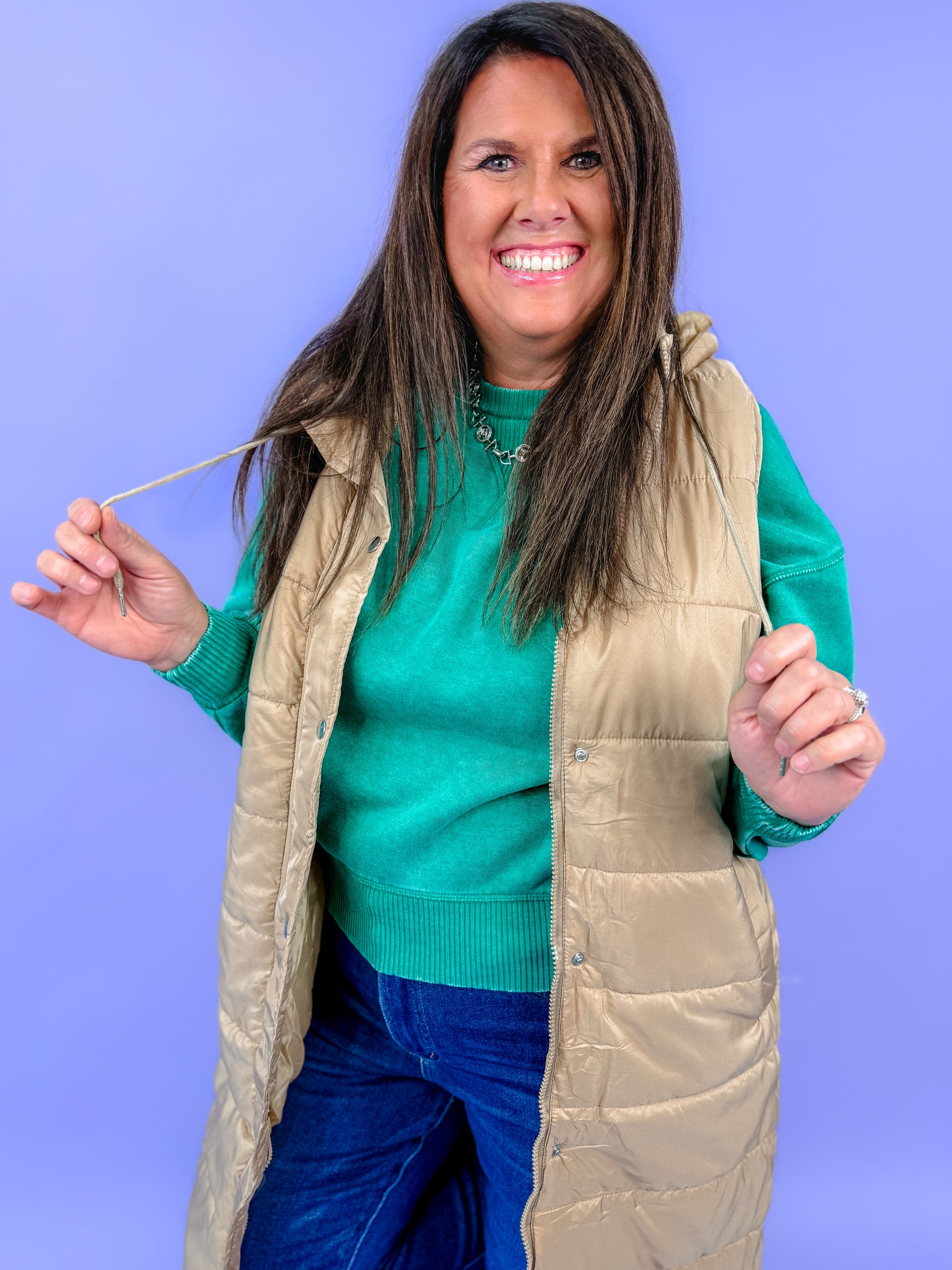 Comfy Acid Wash Pullover | DOORBUSTER