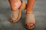 Corkys May I Help You Platform Wedge
