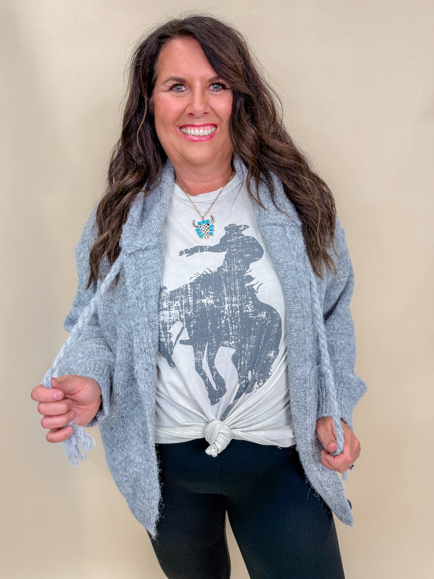 Cowboy Graphic Top