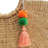 Creamsicle Keychain