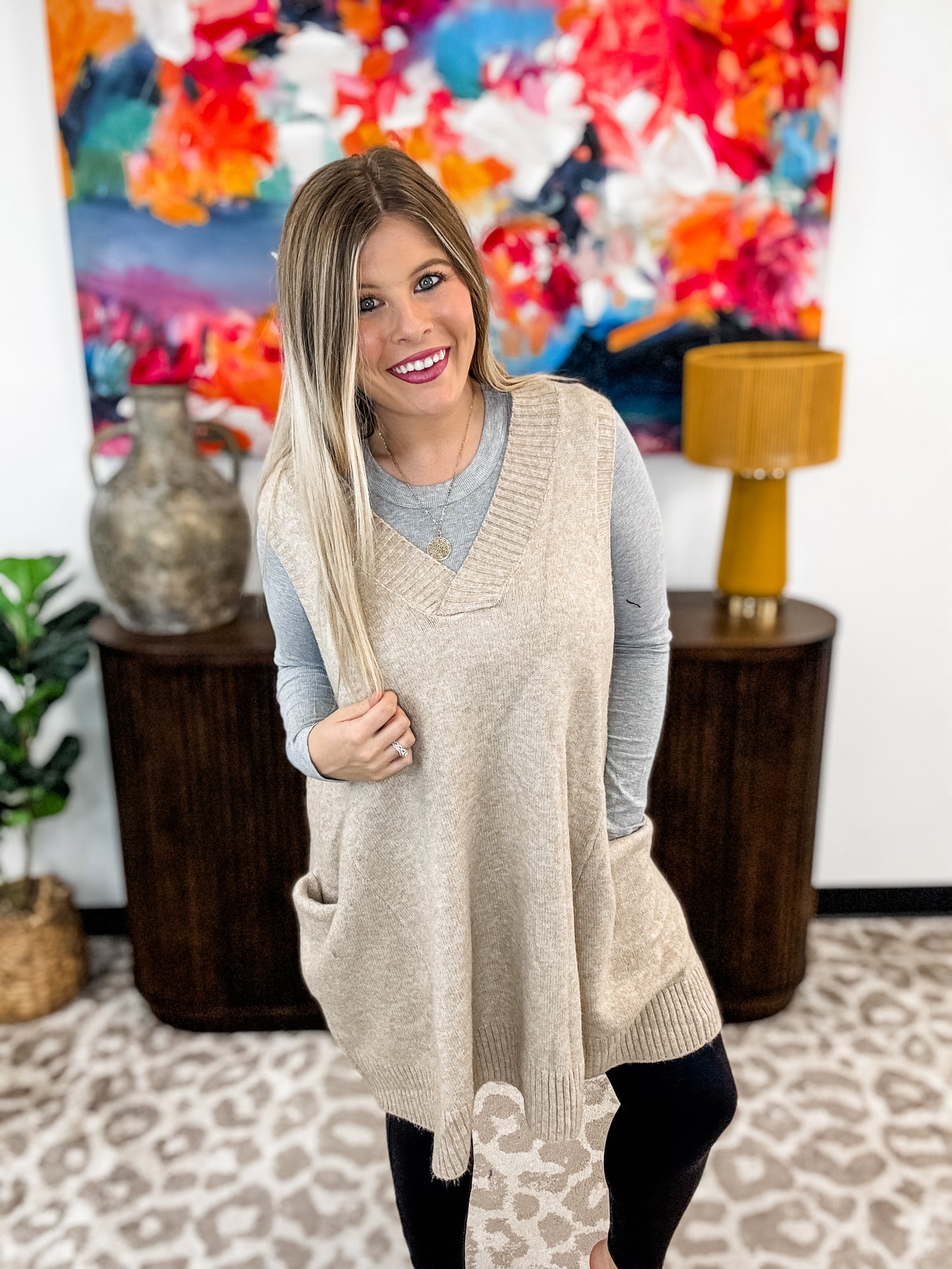 Sierra V-Neck Sweater *Final Sale*