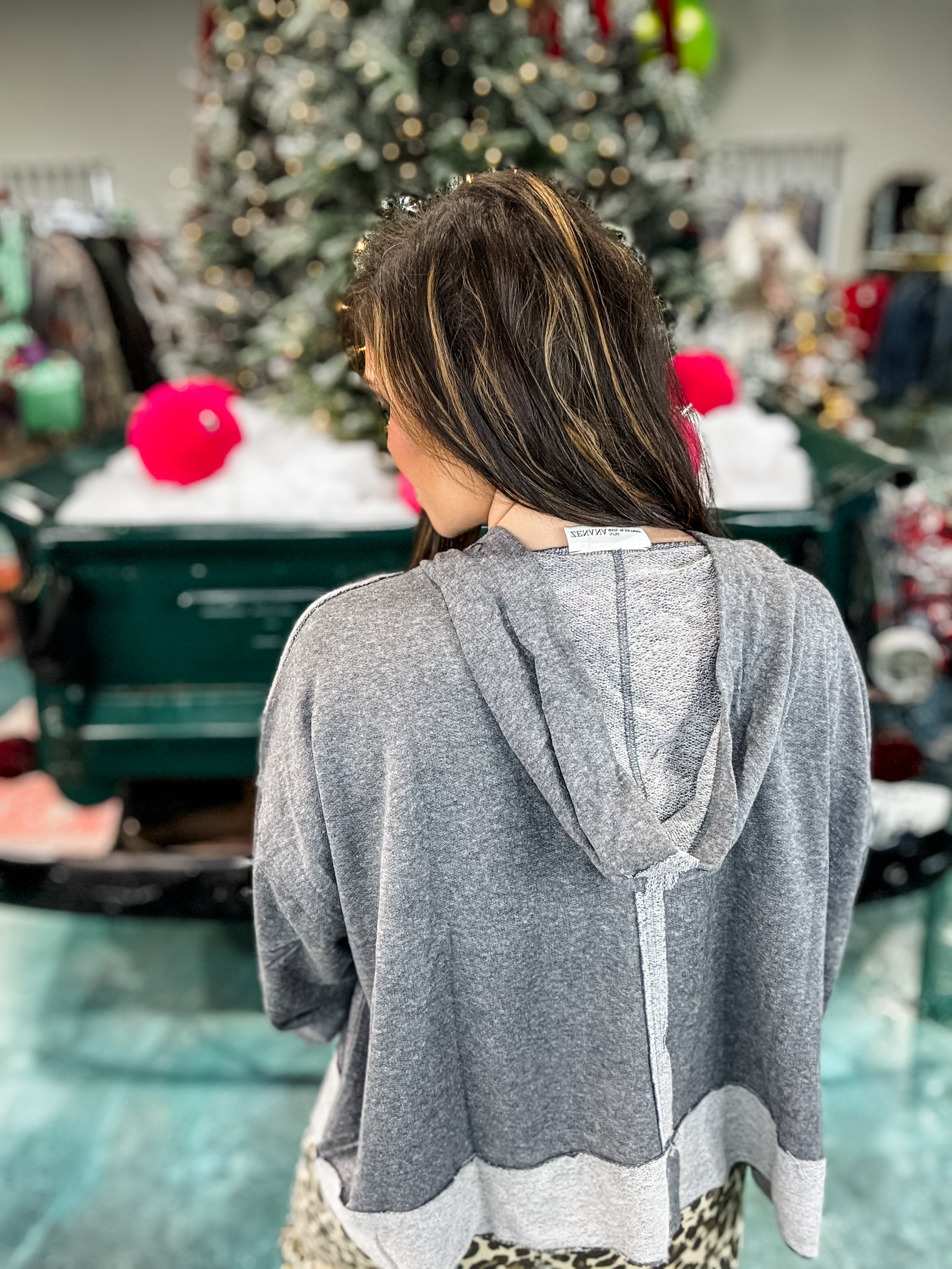 Raw Flow Hoodie - Black FINAL SALE