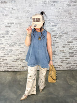 Daydream Denim Top FINAL SALE