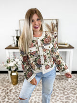 Bloomline Jacket - Mocha