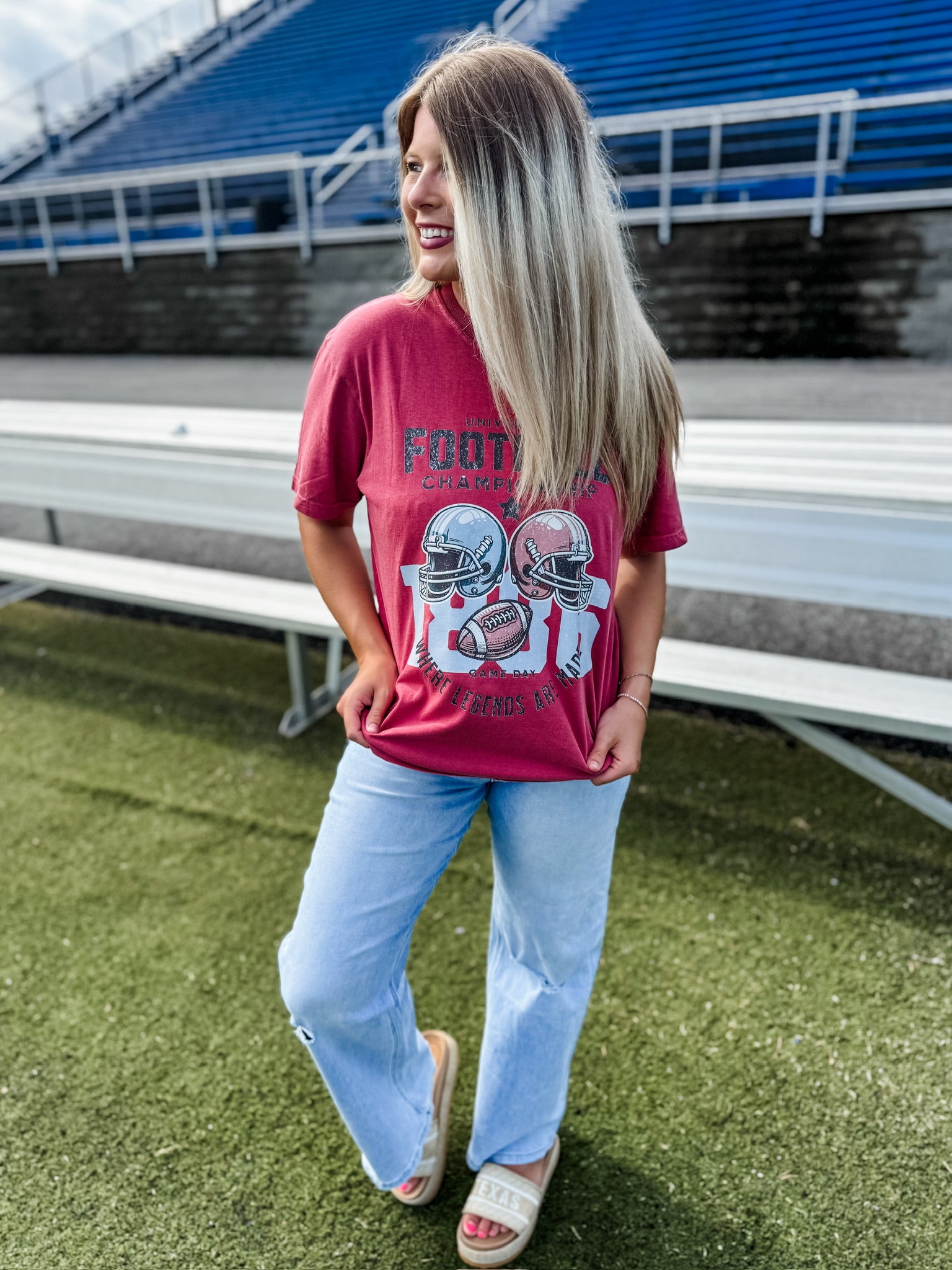 Bleacher Babe Graphic Tee (FINAL SALE)
