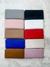 Chevron Quilted Wallet
