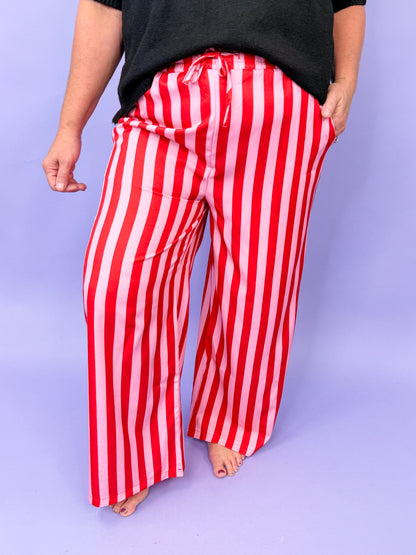 Make A Statement Striped Pants
