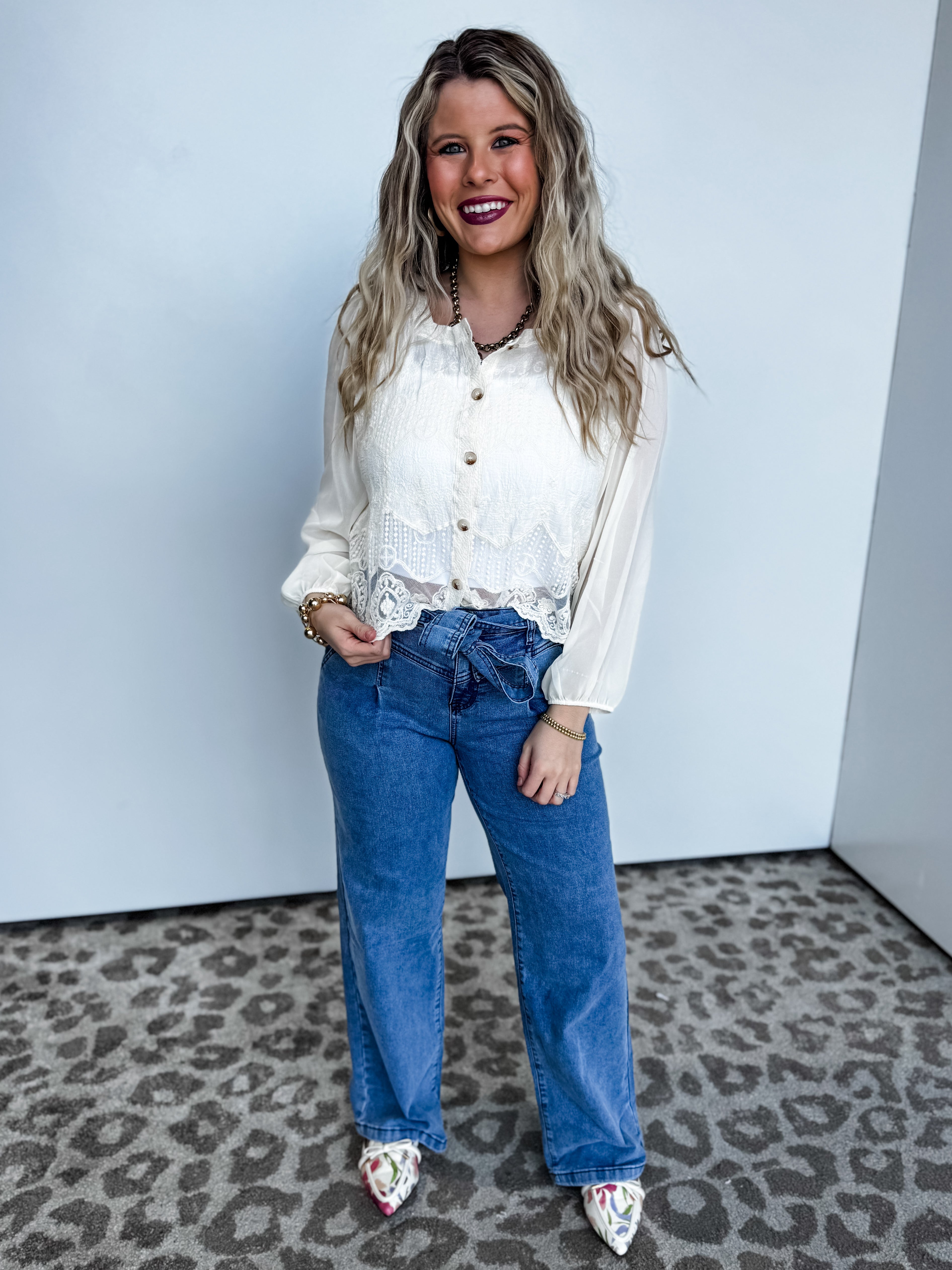 Aisha Western Washed Jeans