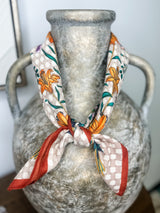 Meadow Check Bandana Scarf