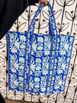 Pure Comfort Reversible Tote - Blue