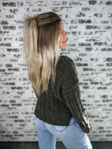 Bloom & Braids Top - Olive