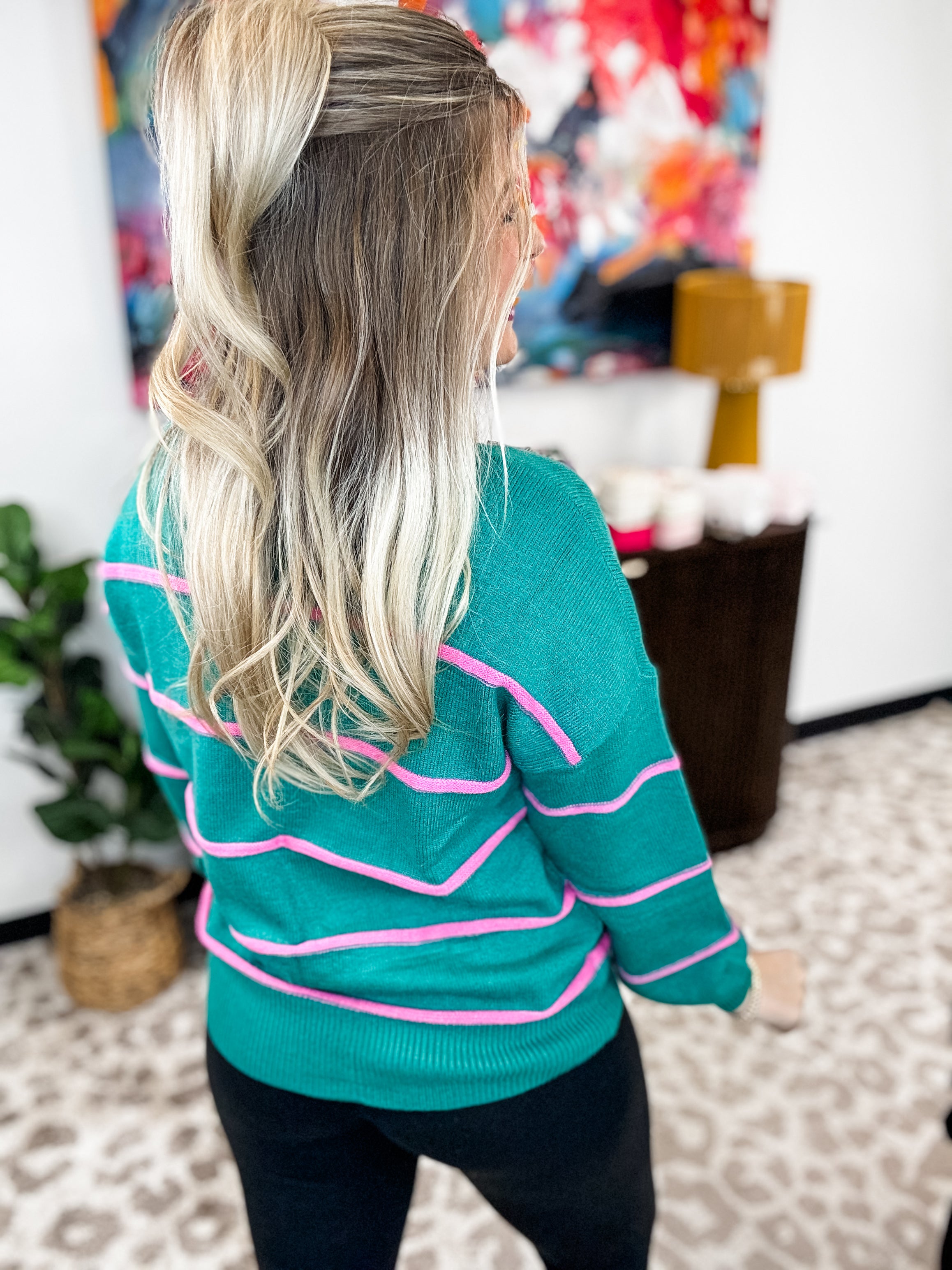 The Merry Line Henley Knit