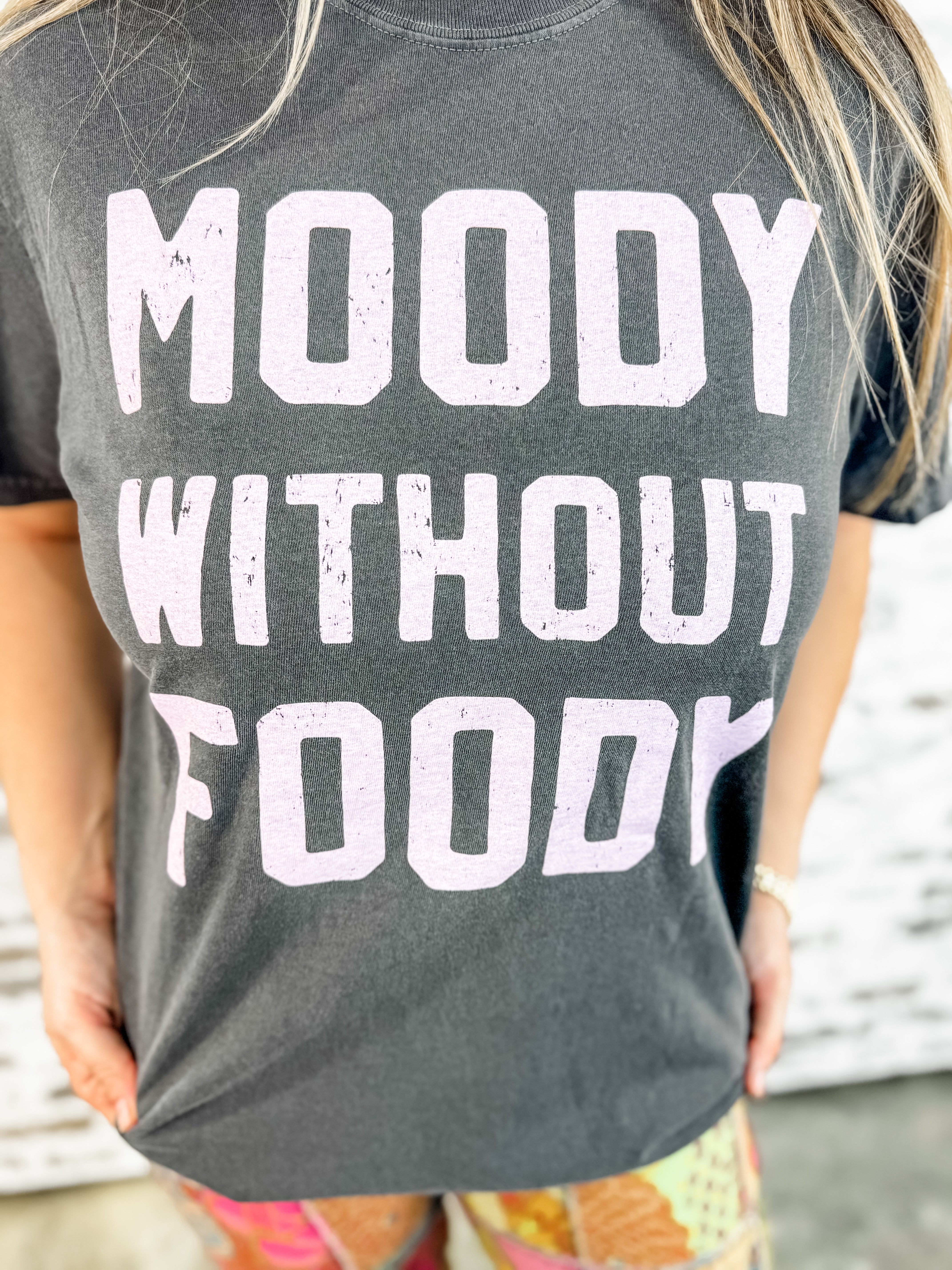 Moody without Foody Graphic Top