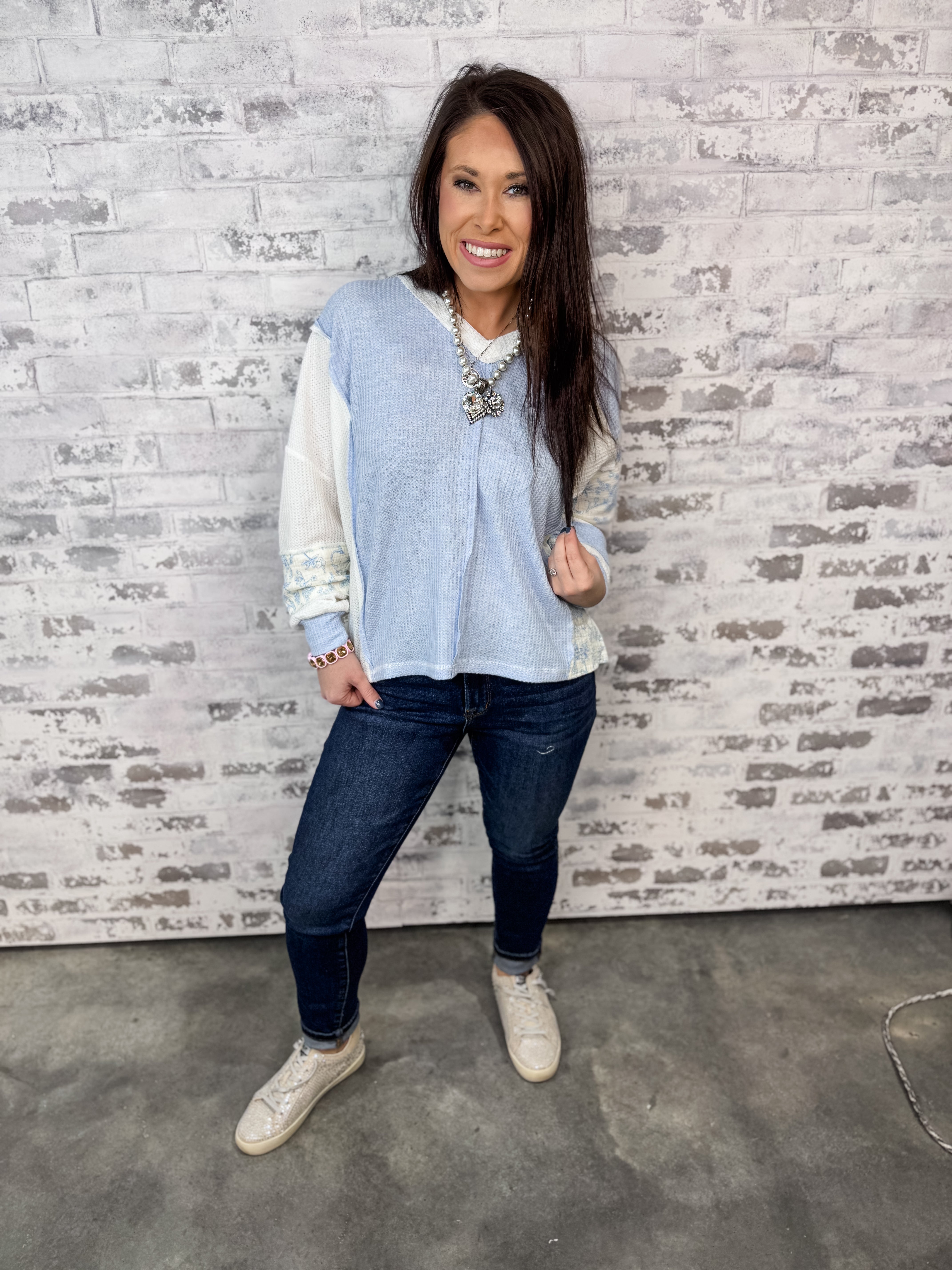 Spring Whisper Knit Top