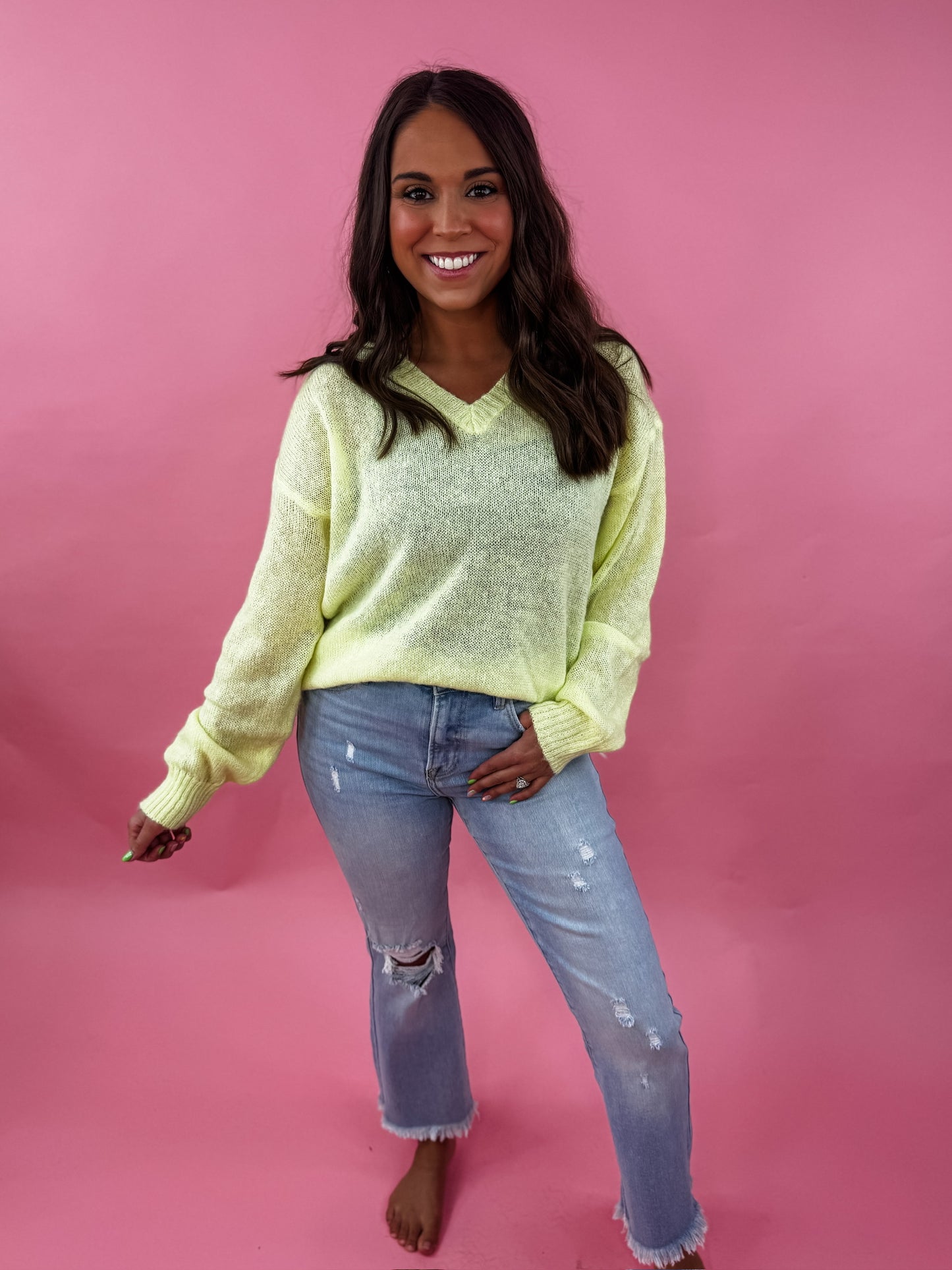 Think It Through Top - Yellow *Final Sale*
