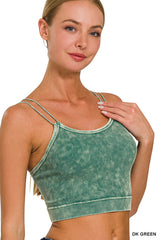 Cloud Soft Seamless Brami - Dark Green DOORBUSTER