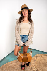 Daisy Distress Shorts - Medium