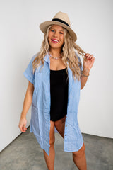 Daylight Drift Shirt Dress