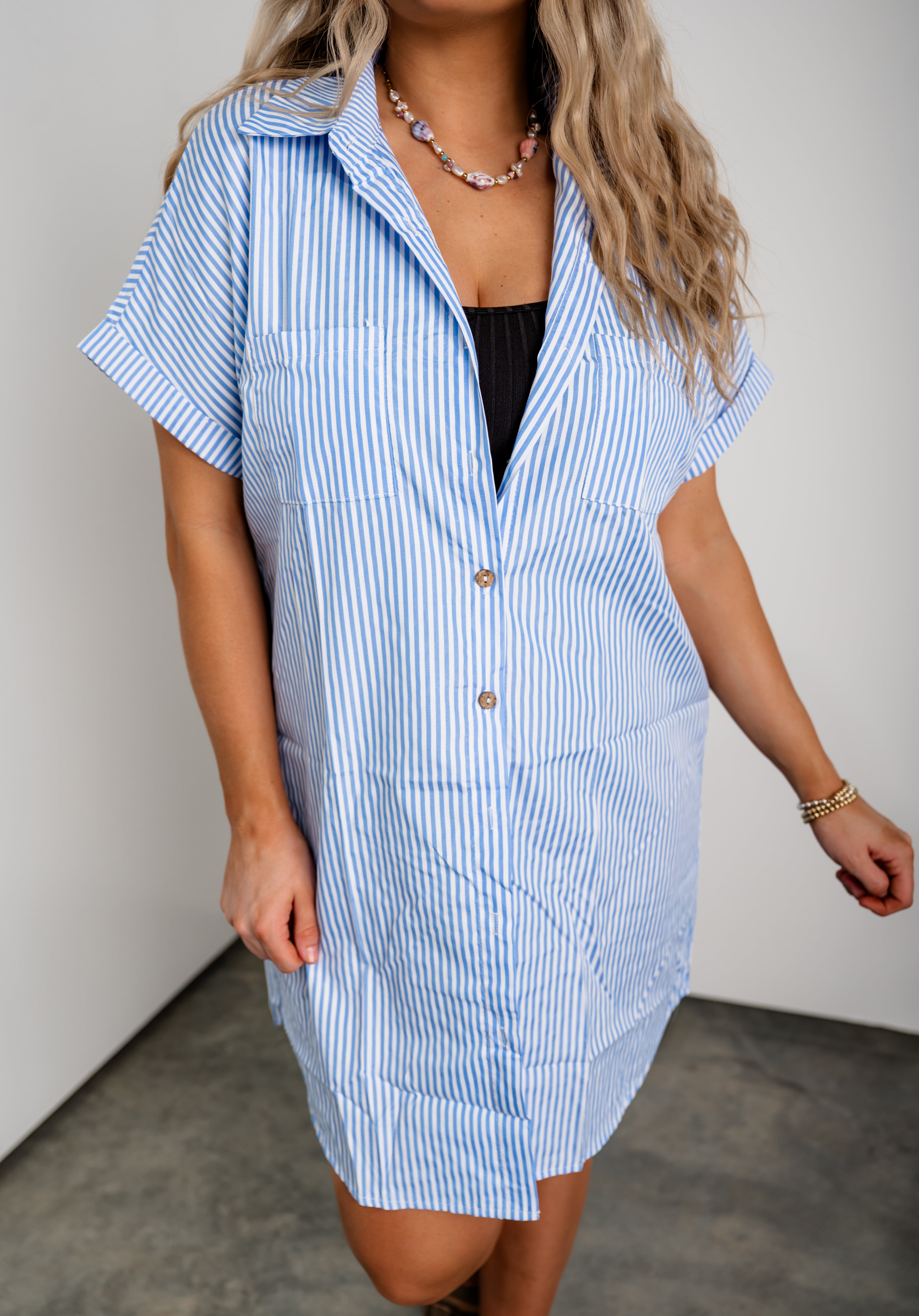 Daylight Drift Shirt Dress
