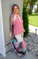 Desert Dream Wide Leg Lace Pants - Natural