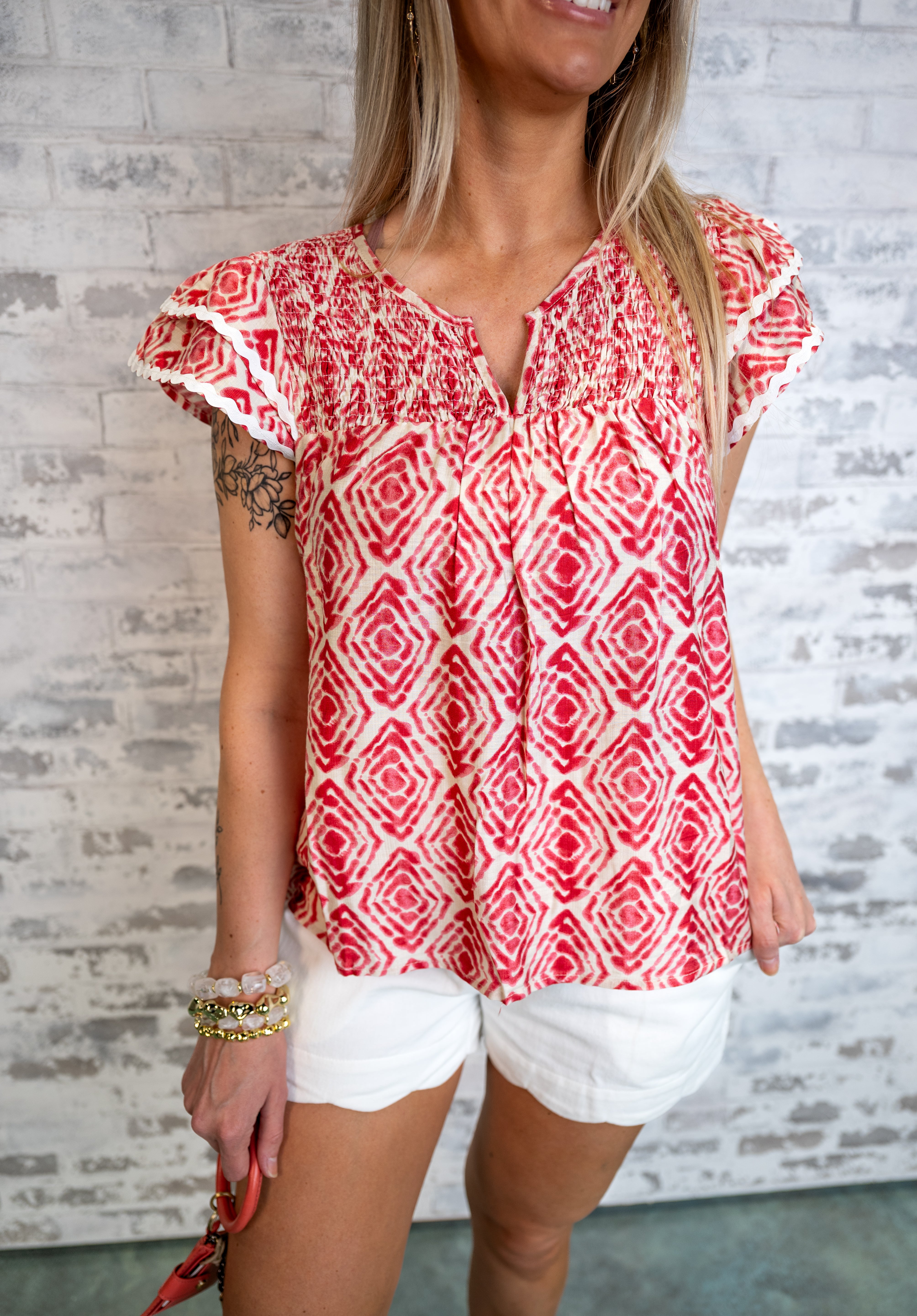 Desert Muse Flutter Top