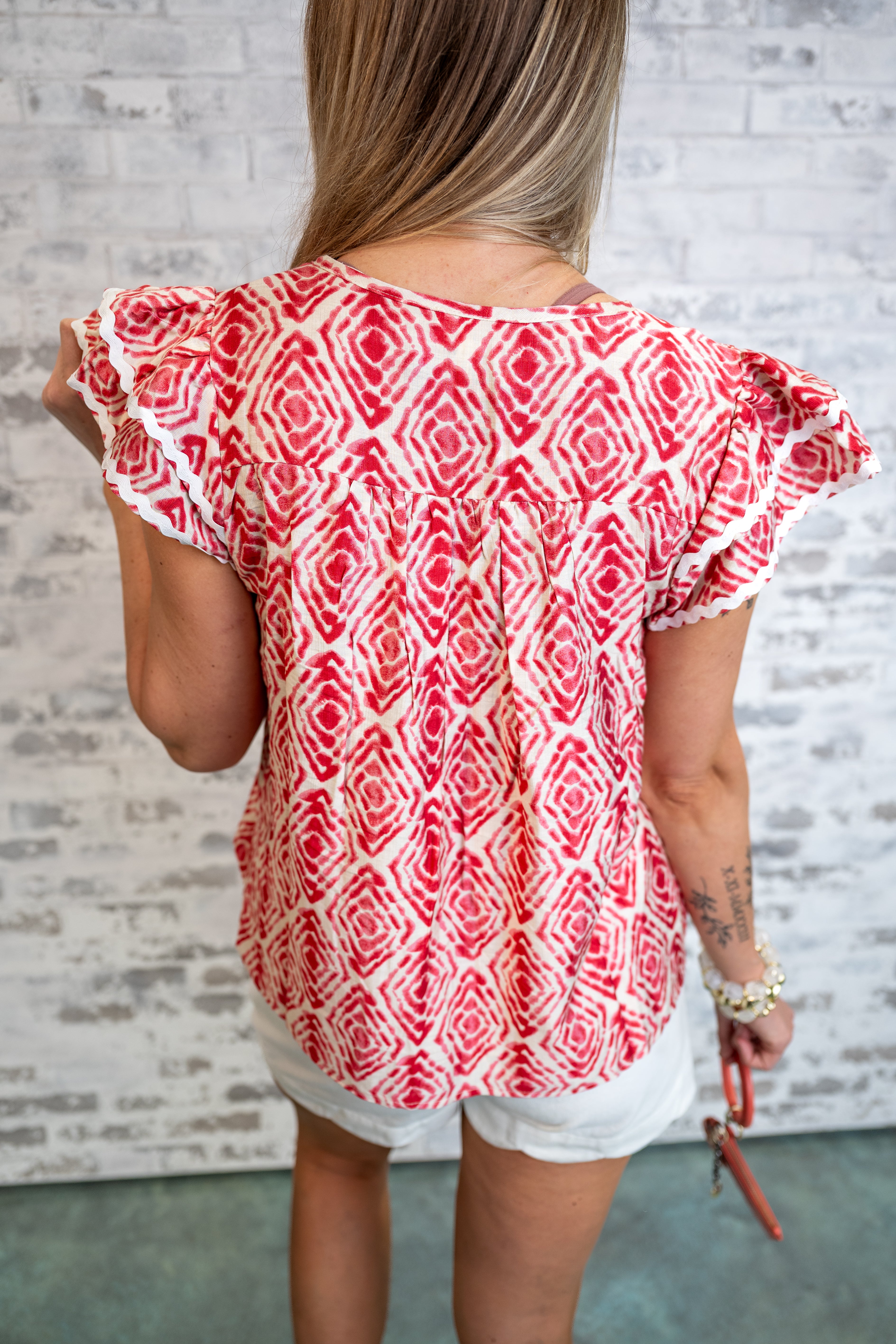 Desert Muse Flutter Top
